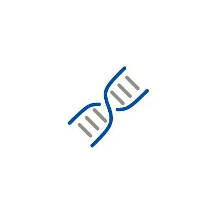 Eine Wissenschaftlerin und ein Wissenschaftler arbeiten hinter einer Glasfassade und mischen Chemikalien mit Großgeräten.