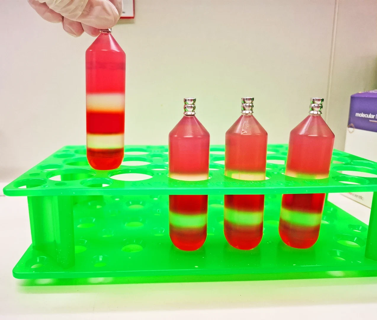 Gradient tube