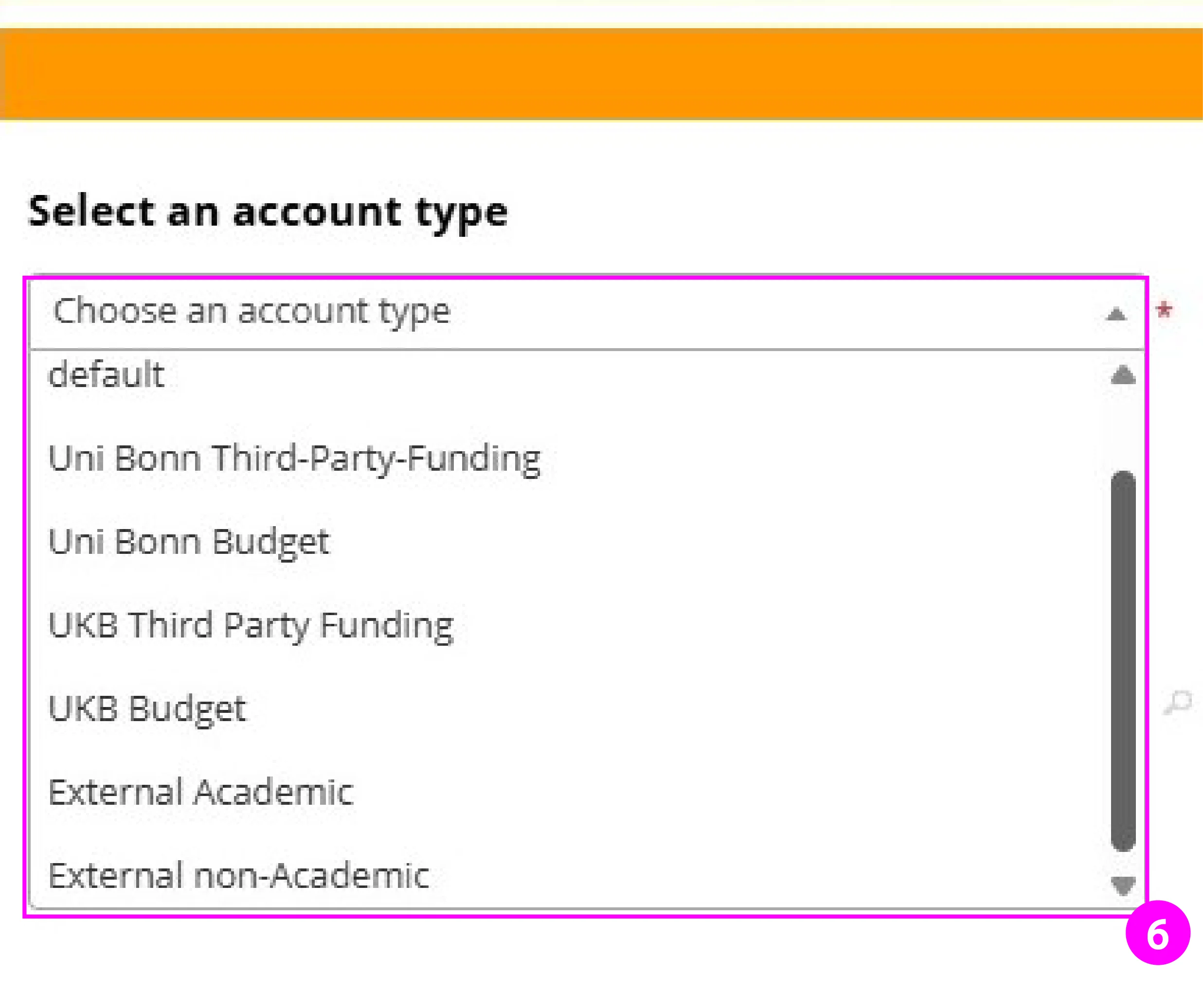 Image 3: Account types