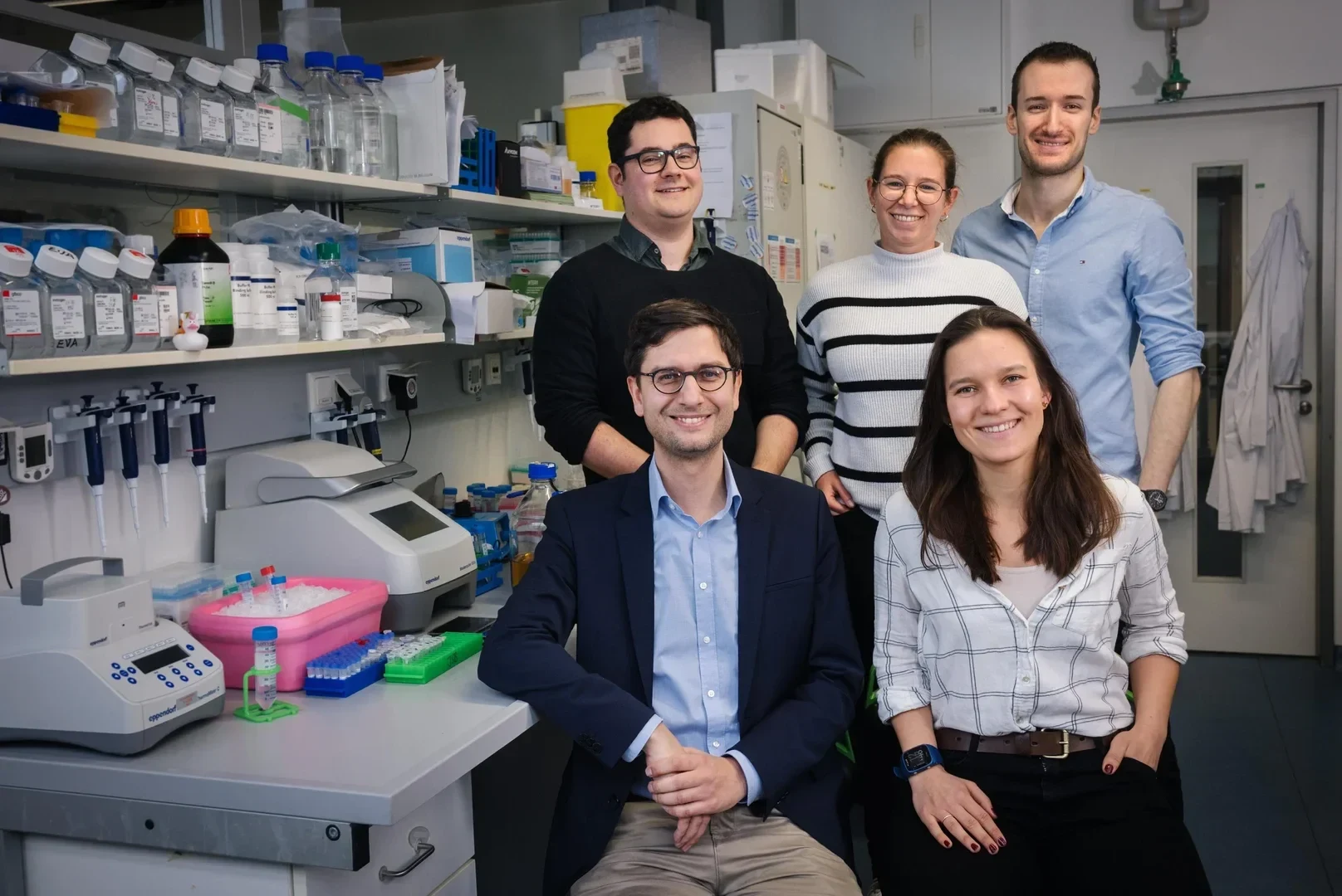 Showing how the genes relevant to diseases can be identified more easily - (clockwise from top left):